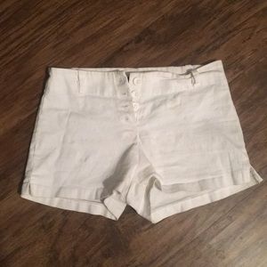 Venus White Shorts